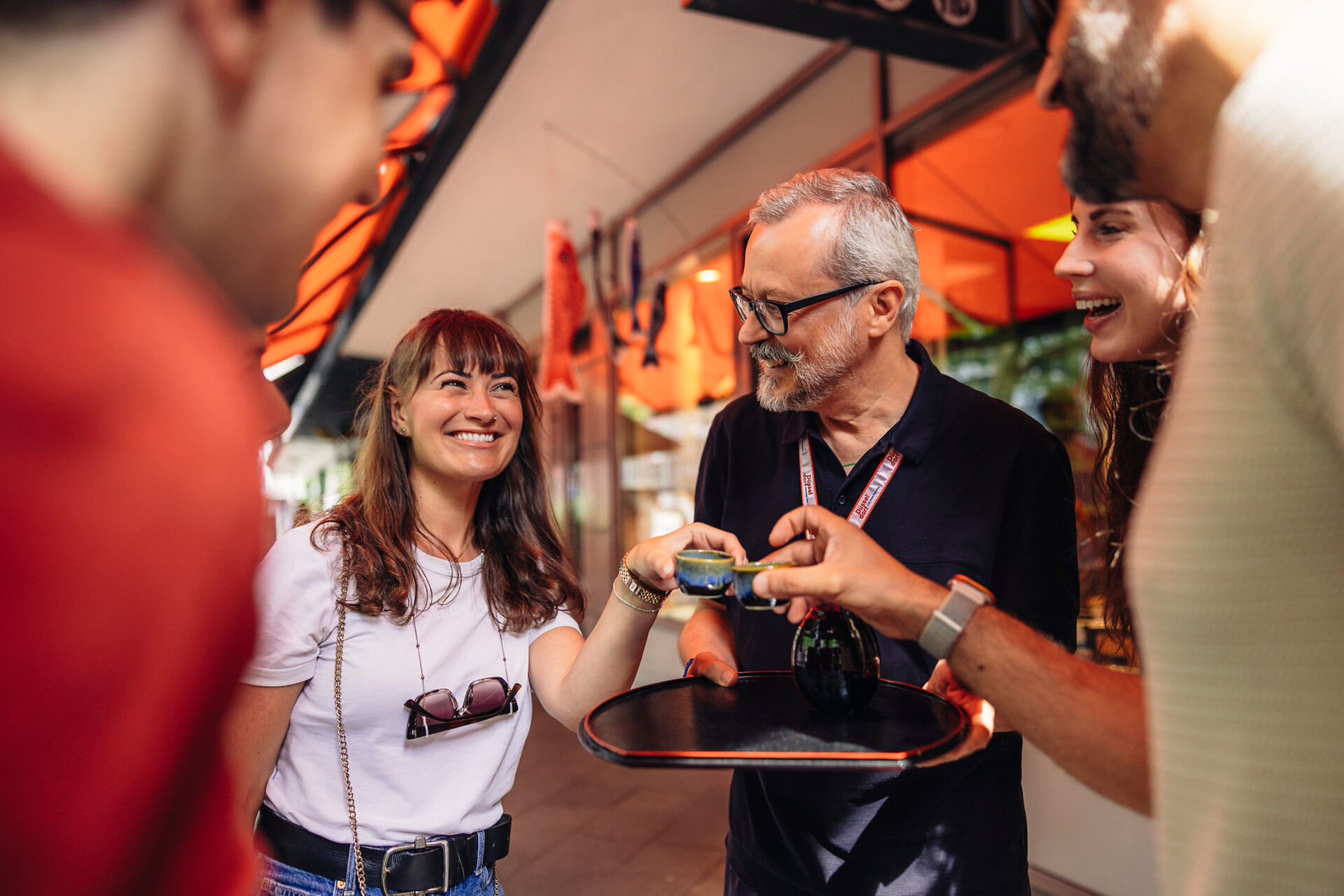 Sushi Sake und japanischer Lifestyle
